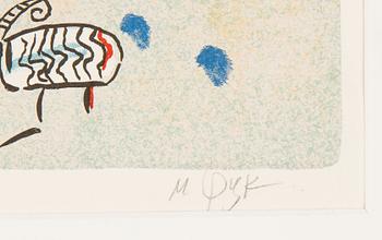 Madeleine Pyk, lithograph in colours, signed HC 14/30.