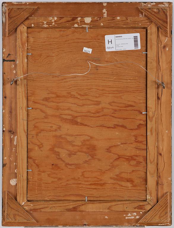 John Broberg, Model in the artists studio.