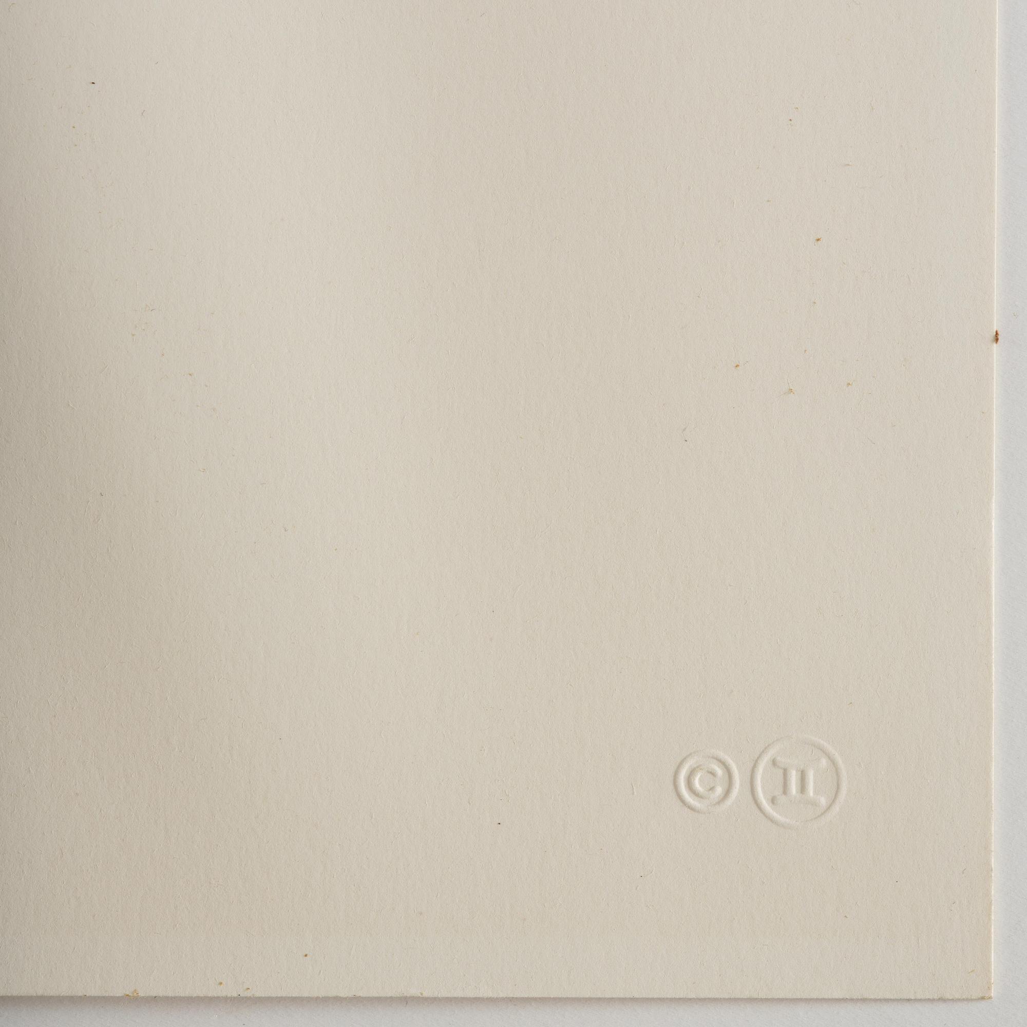 Roy Lichtenstein, "Mirror #4" from Mirror Series.