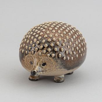 Lisa Larson, stoneware figurine, hedgehog, in cooperation with WWF, 1975-81.