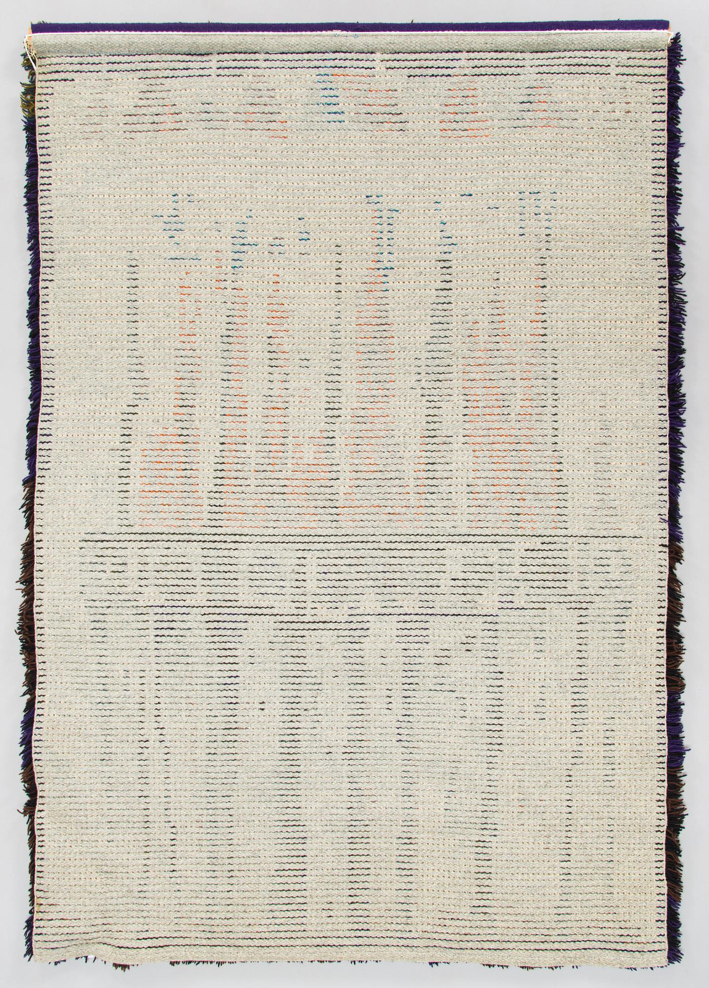 Leena-Kaisa Halme, rya, modell för Neovius. Ca 157 x 106 cm.