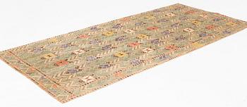 Märta Måås-Fjetterström, a drape, "Rågen", flat weave, ca 275 x 127 cm, signed AB MMF.