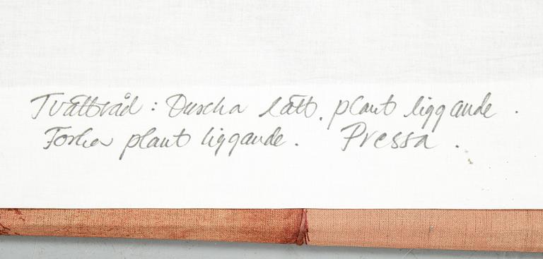 Anita Ullerstam, "Fragment", wallhanging, ca 105 x 156 cm, dated 1991.