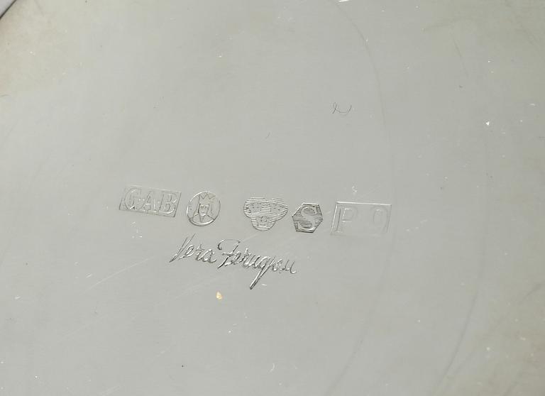 VAS, silver, Vera Ferngren, GAB, Stockholm, 1965, vikt ca 362 gram.