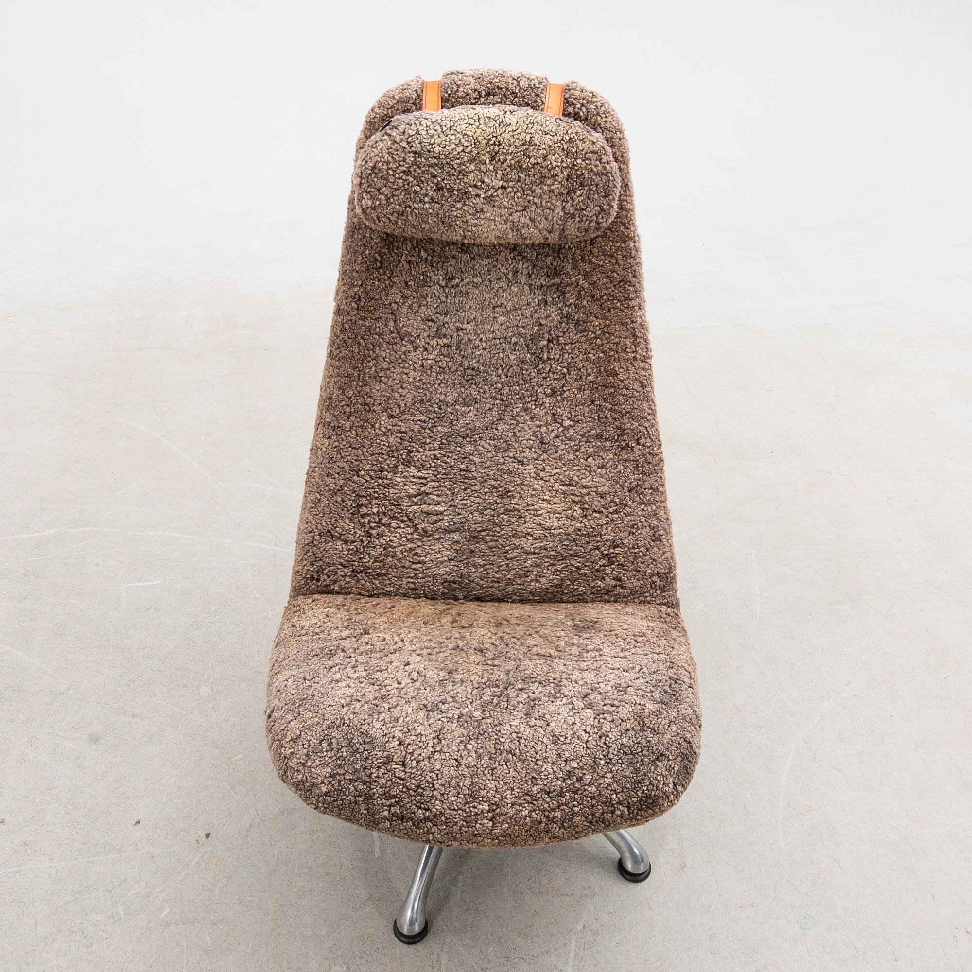 Alf Svensson, armchair, "Contourette Roto", Dux.