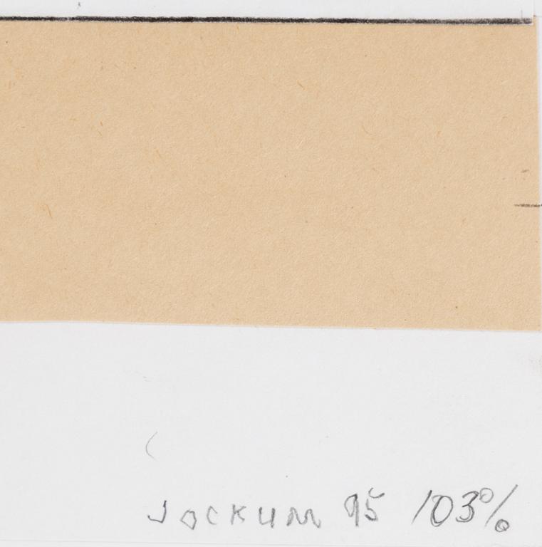 JOCKUM NORDSTRÖM, blandteknik, signerad och daterad 95.