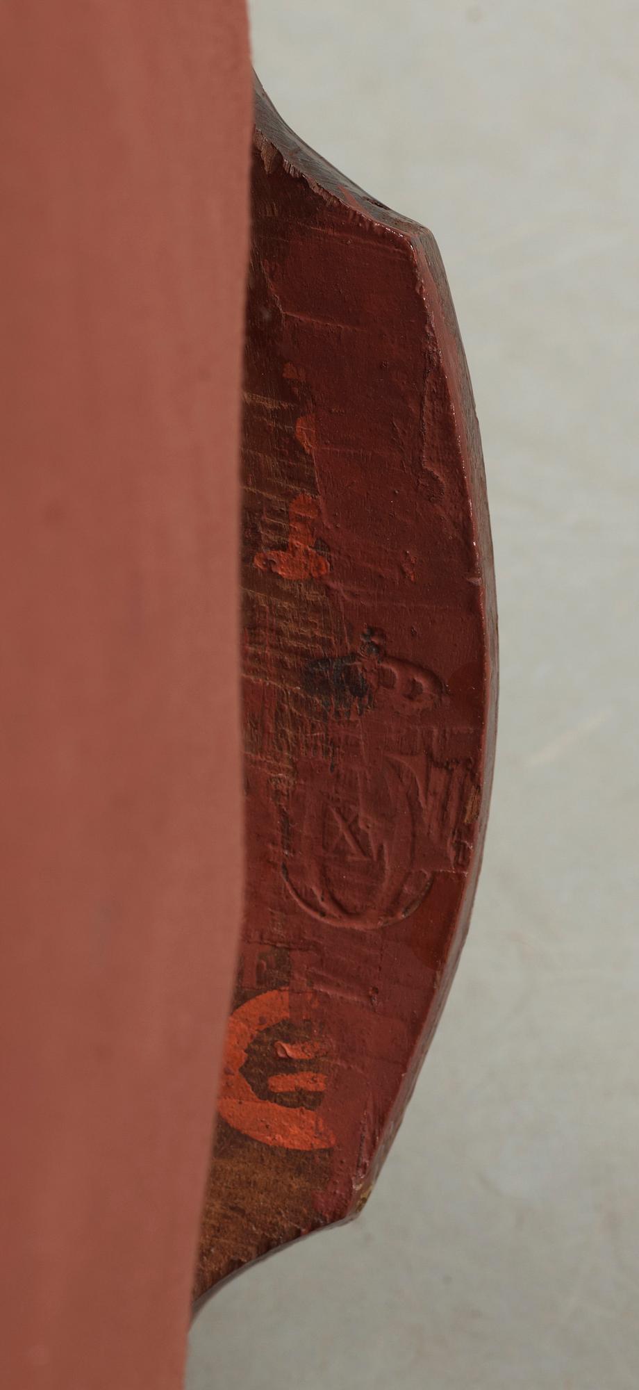 STOLAR, ett par, nyrokoko, med Karl XVs monogram, 1800-tal.