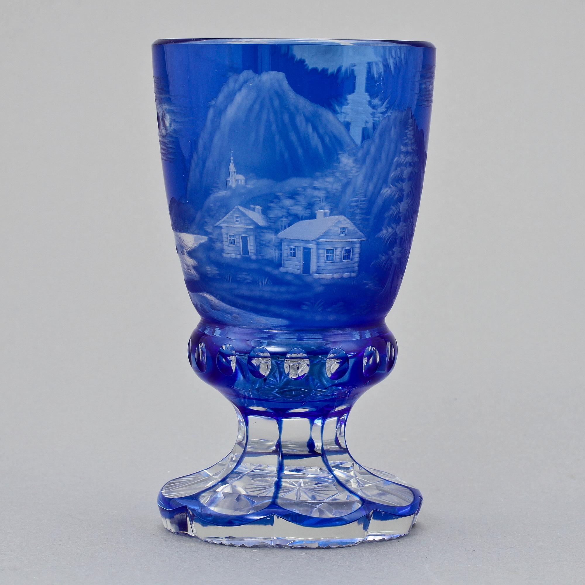 POKALGLAS, 1800/1900-tal.