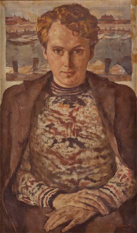 Lotte Laserstein, Porträtt av Bo-Göran Sleman.