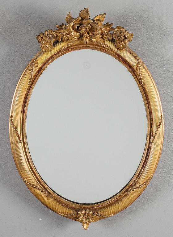 SPEGEL, gustaviansk stil, omkring år 1900.