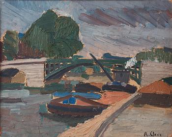 Agnes Cleve, By the canal.