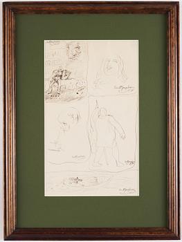 Ernst Josephson, Five figure studies.