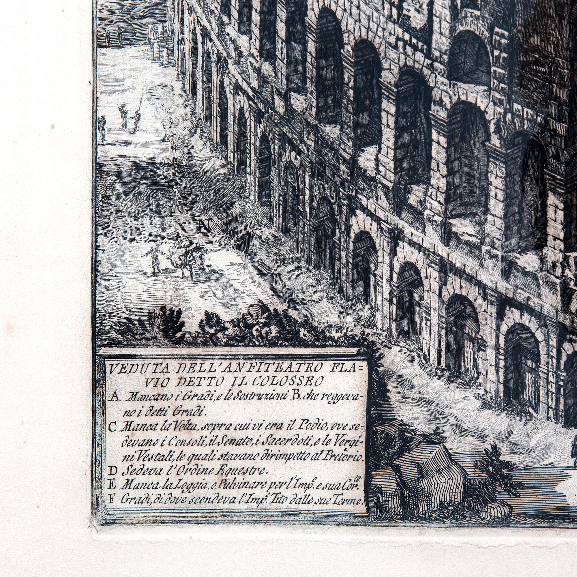 Francesco Piranesi, engraving, print from the 19th/20th century.
