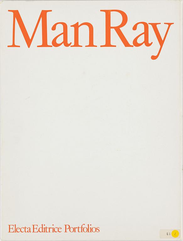 Man Ray efter, mapp, "Electa editrice portfolios".