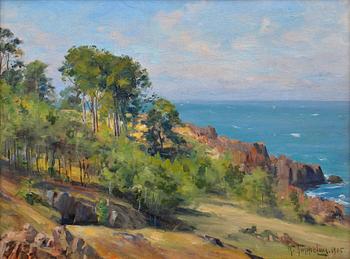 138. Woldemar Toppelius, VIEW OVER THE SEA.