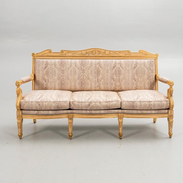 Soffa, empirestil, 1900-talets första hälft.
