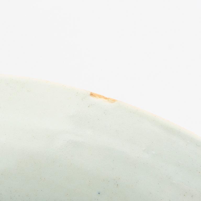 Skålfat ett par Kina 1700-tal porsin.