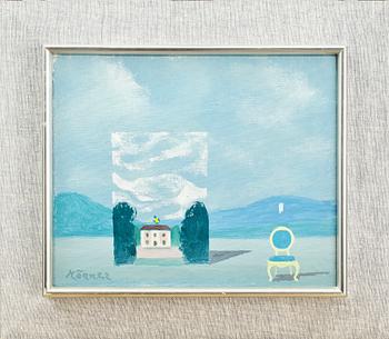 STELLAN MÖRNER, olja på duk, sign.