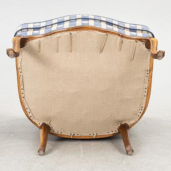 Bergèrer/fåtöljer, omkring år 1900.