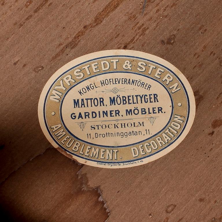 LAMPBORD, Myrstedt & Stern, Stockholm, 1900-talets början.