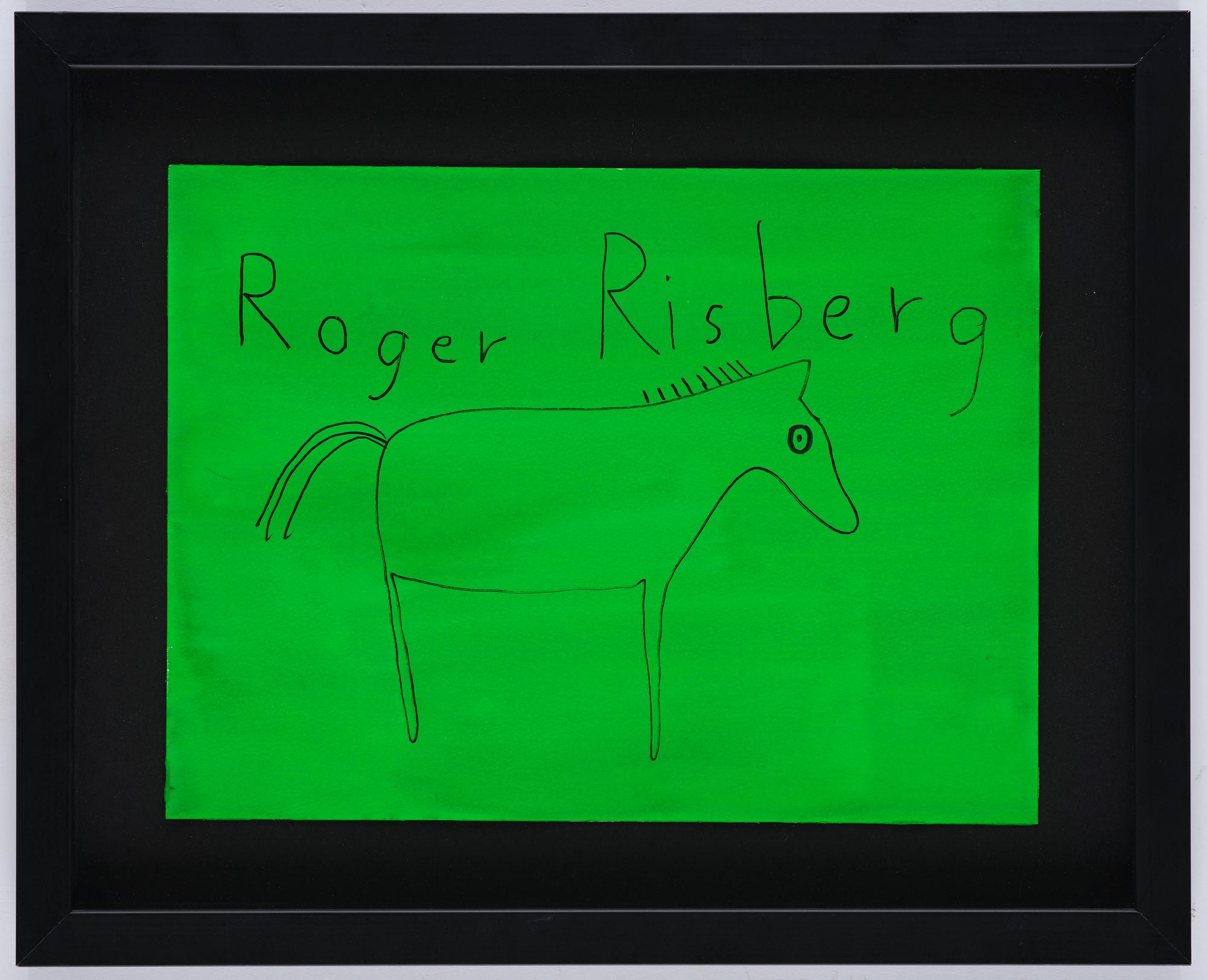 Roger Risberg, "Häst".