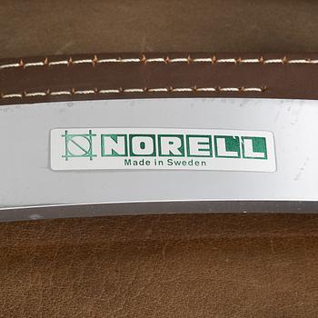 Arne Norell, An 'Ari' armchair with footstool, Norell Möbel, Aneby.