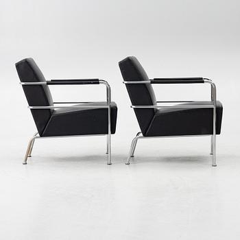 Gunilla Allard, a pair of 'Cinema' armchairs, Lammhults, Sweden.