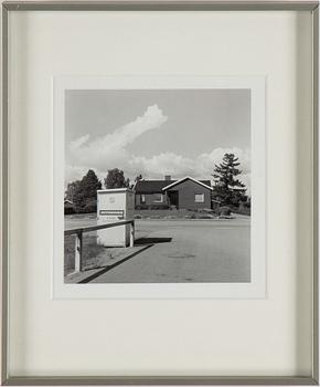 Gerry Johansson, silvergelatinfotografi + bok, bok signerad, daterad 2007, numrerad 3/25.