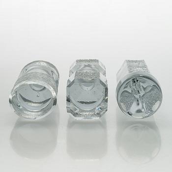 Timo Sarpaneva, prototyper, 6 st, signerade Original Design Timo Sarpaneva 1976 Iittala.