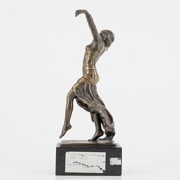 Peter Tereszczuk, sculpture. Signed. Bronze, total height 28.5 cm.