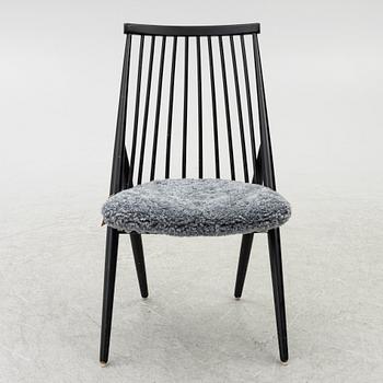Thea Leonard, chairs 4 pcs, "Flamingo", Nässjö, mid-20th century.