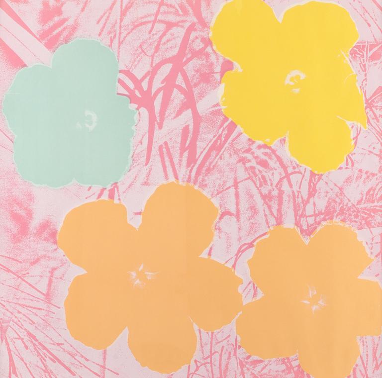 Andy Warhol, "Flowers".