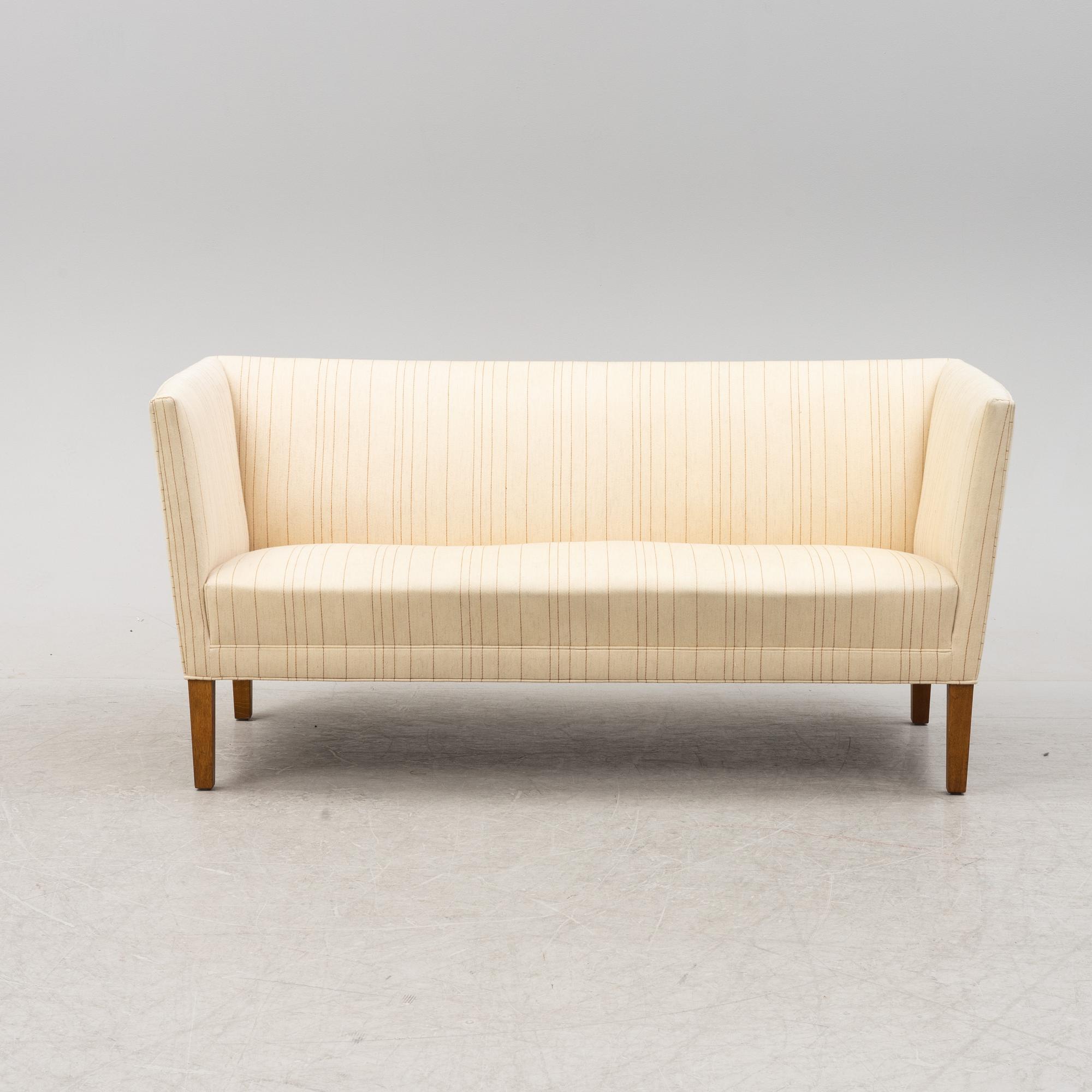 Grete Jalk, a model "JH 180" sofa, Johannes Hansen, Denmark.