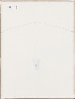 August Puig, polyptyk, olja på papper, signerad och daterad 1967.
