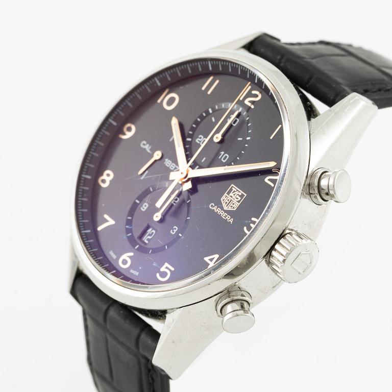 Tag Heuer, Carrera, chronograph, wristwatch, 43 mm.