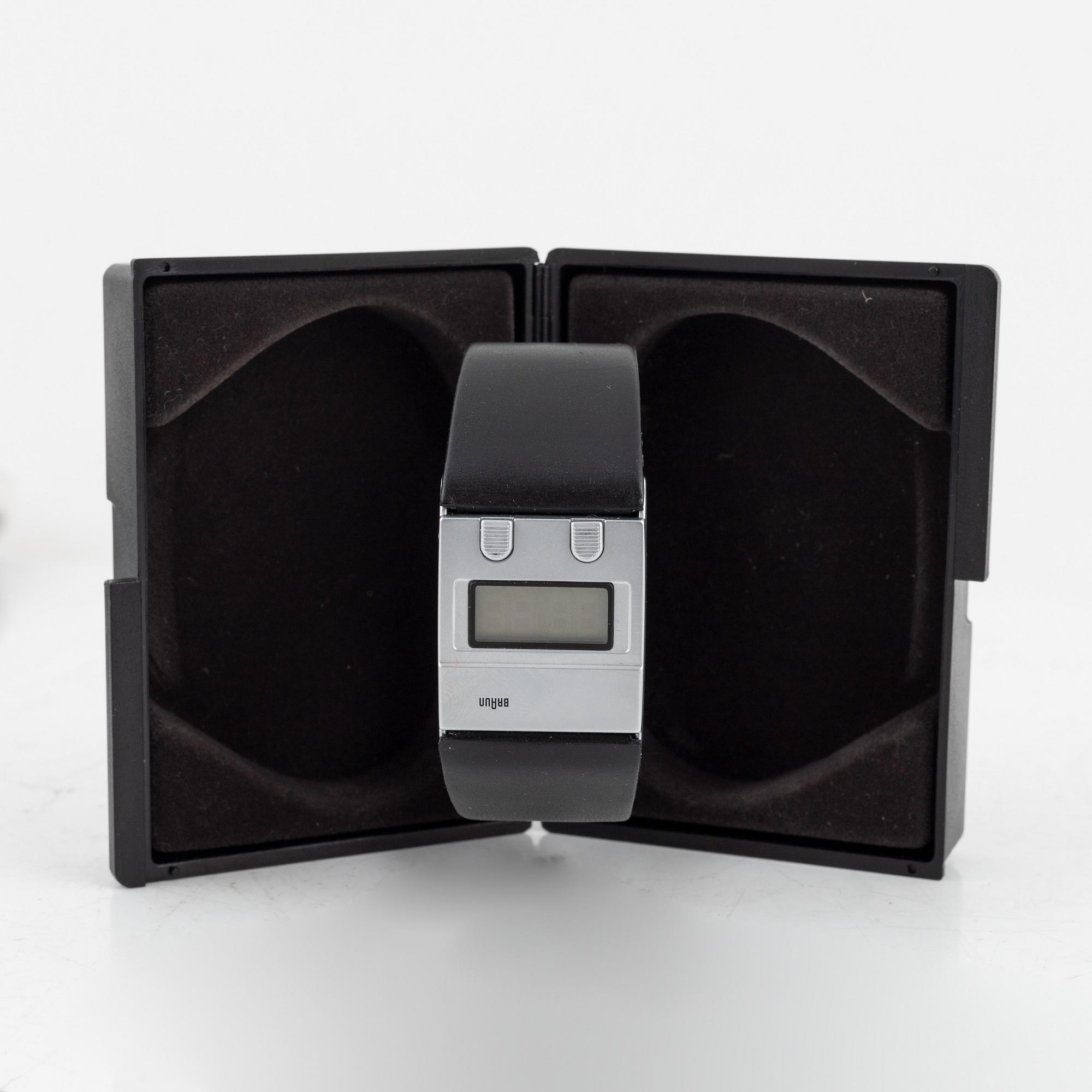 Dieter Rams & Dietrich Lubs, digitala klockor, 7 st, Braun.