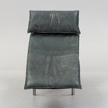 Tord Björklund, a green leather 'Skye' recliner, IKEA, 1980's/90's.