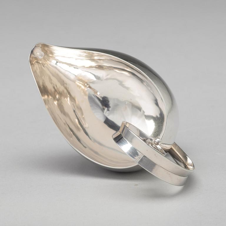 Johan Rohde, kaffeservis, 3 delar, Georg Jensen, Köpenhamn 1933-44, sterling, design nr 321 och 321 A.