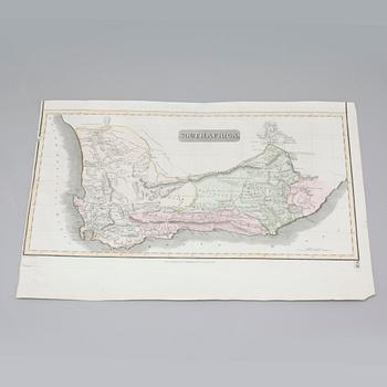 Eleven books and five maps from the 19th century.