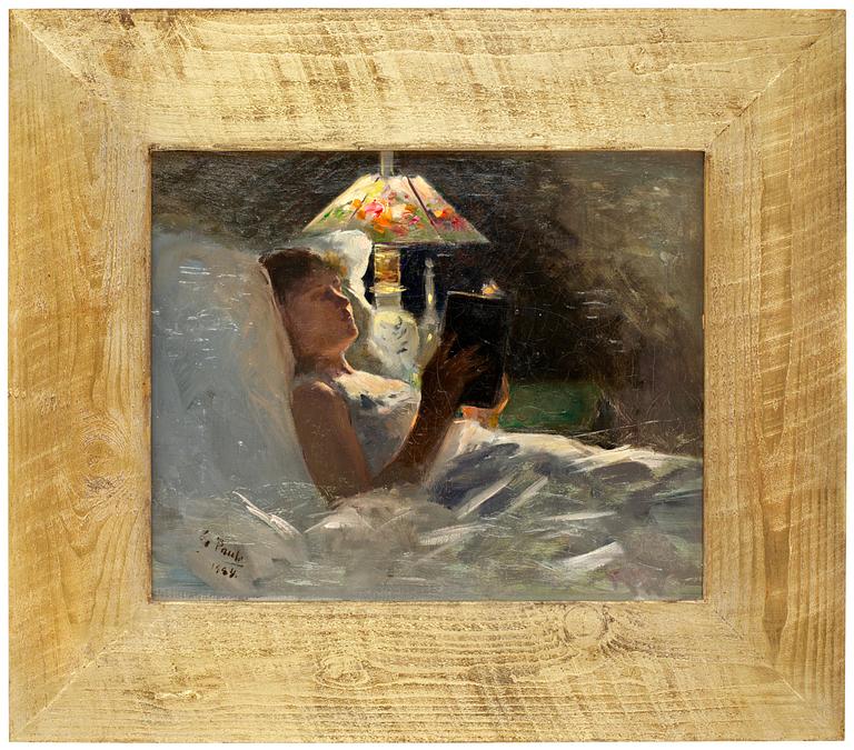 Georg Pauli, Vid läslampan.