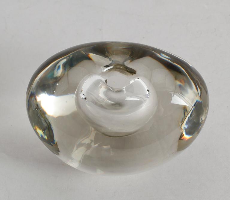 VAS, glas, Timo Sarpaneva, Iittala, signerad -87.