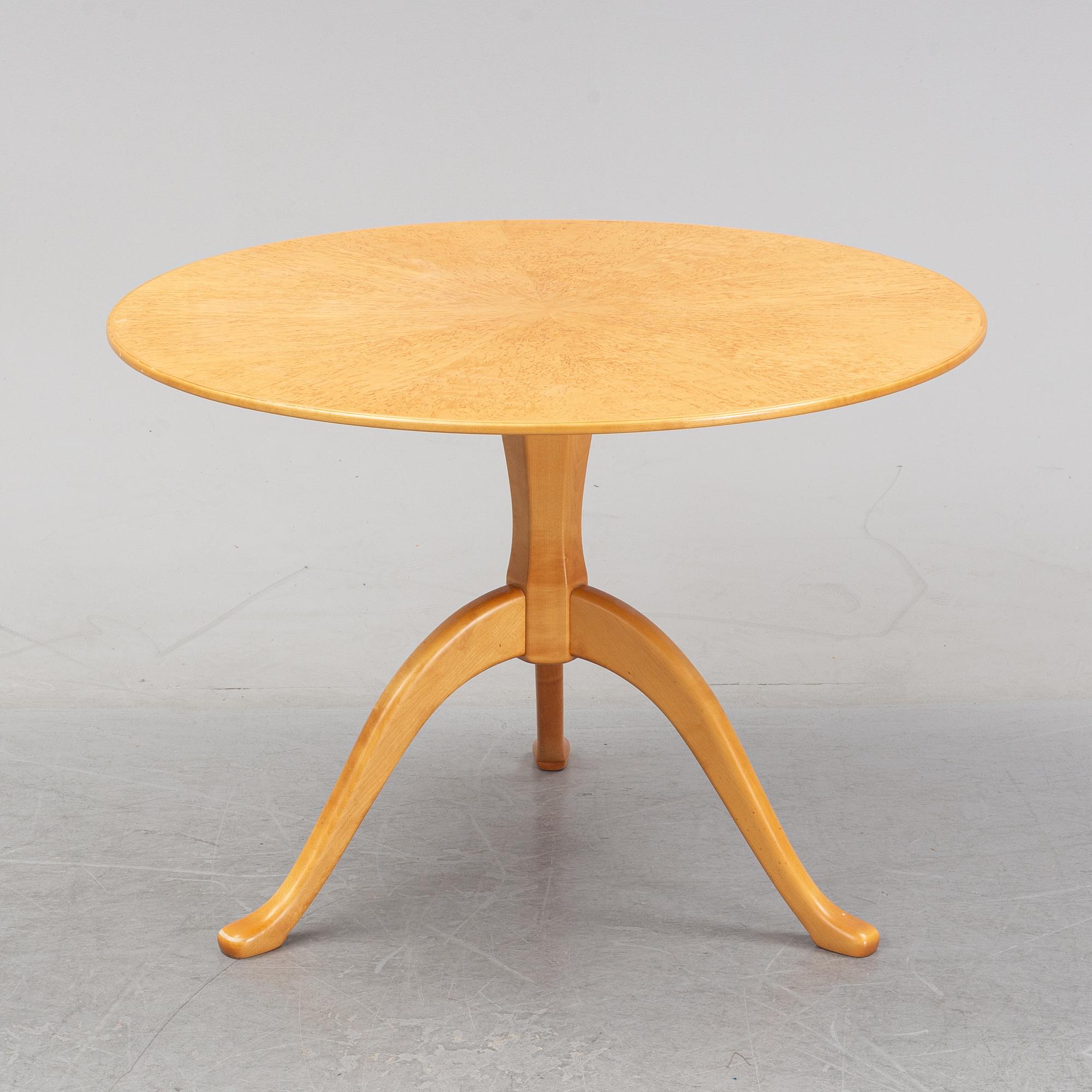 Carl Malmsten soffbord, "Berga", 1900-talets andra hälft.