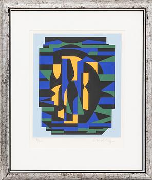 Victor Vasarely, serigraph signed and numbered 84/250.