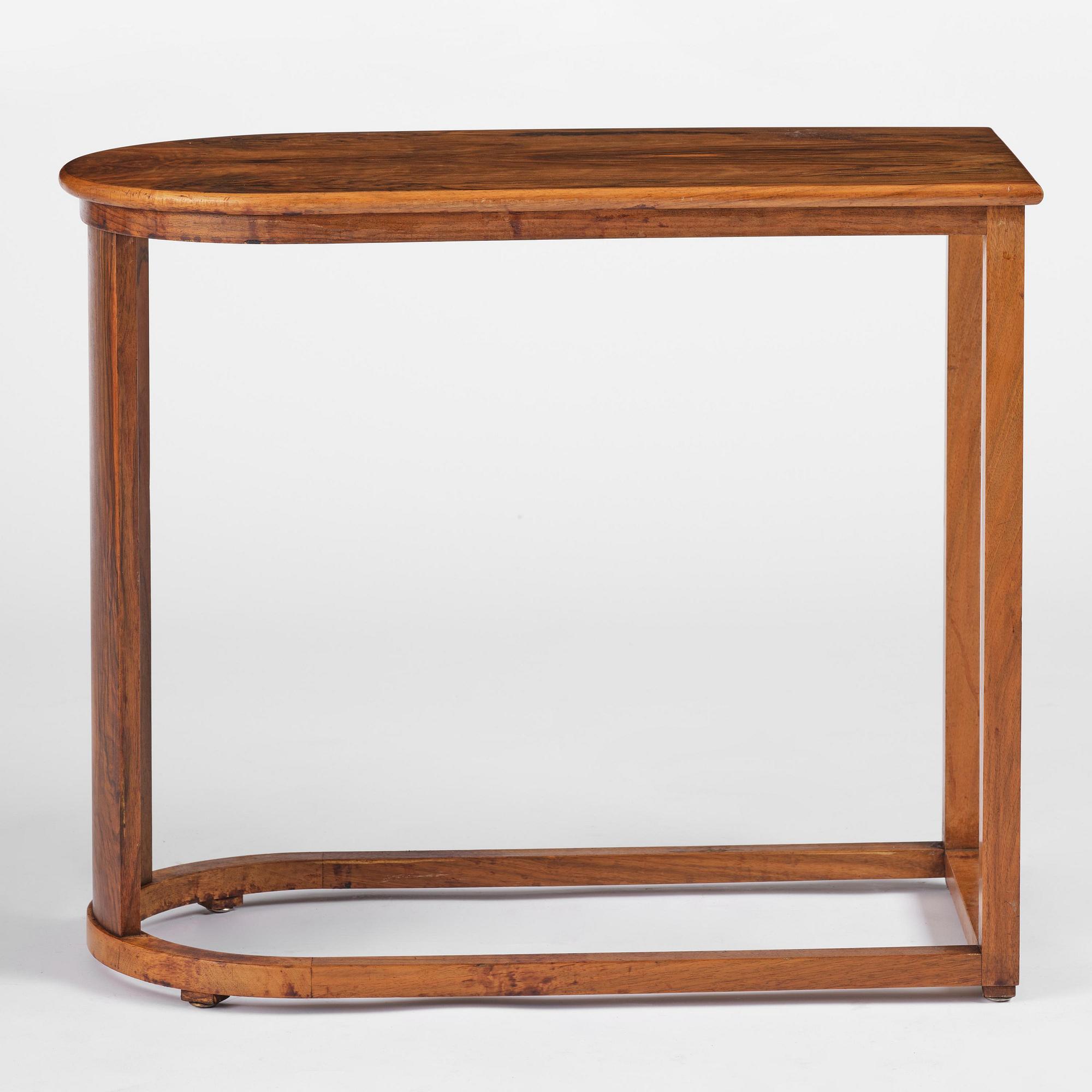 A side table from the royal collections at Ulriksdal Palace, 1930s.