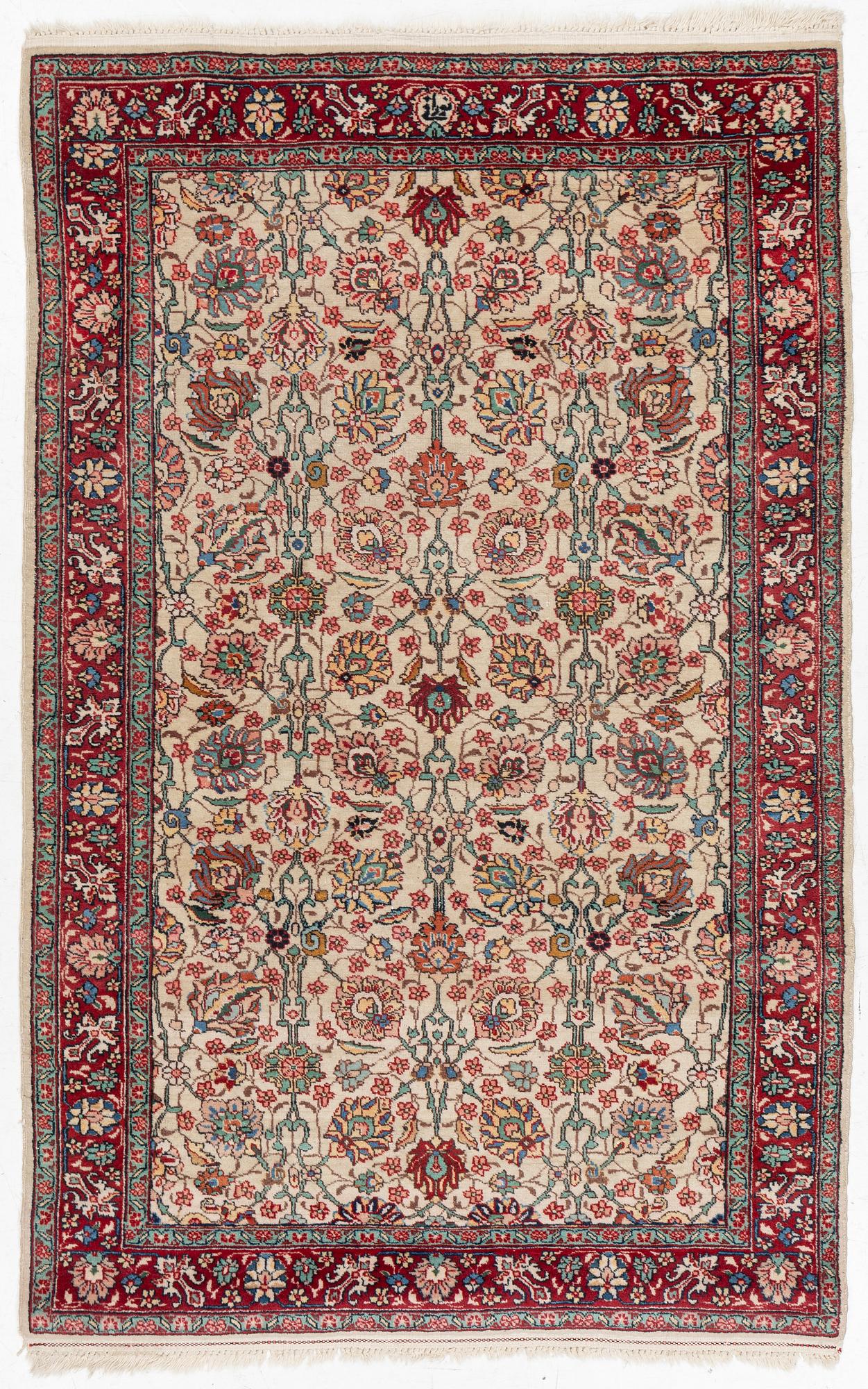 Carpet, oriental, approx. 236 x 150 cm.