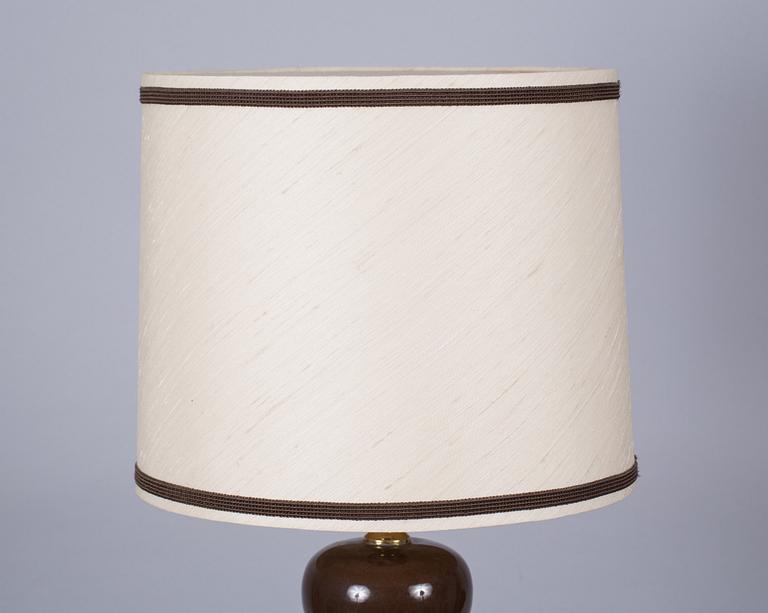 BORDSLAMPA, AB Stilarmatur, Tranås, etikettmärkt.