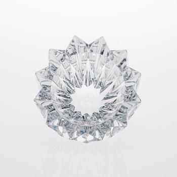 VAS, glas, "Näckros", signerad Aimo Okkolin, Riihimäen Lasi Oy. Formgiven 1960.