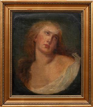 OKÄND KONSTNÄR, olja på duk, 1800-tal.