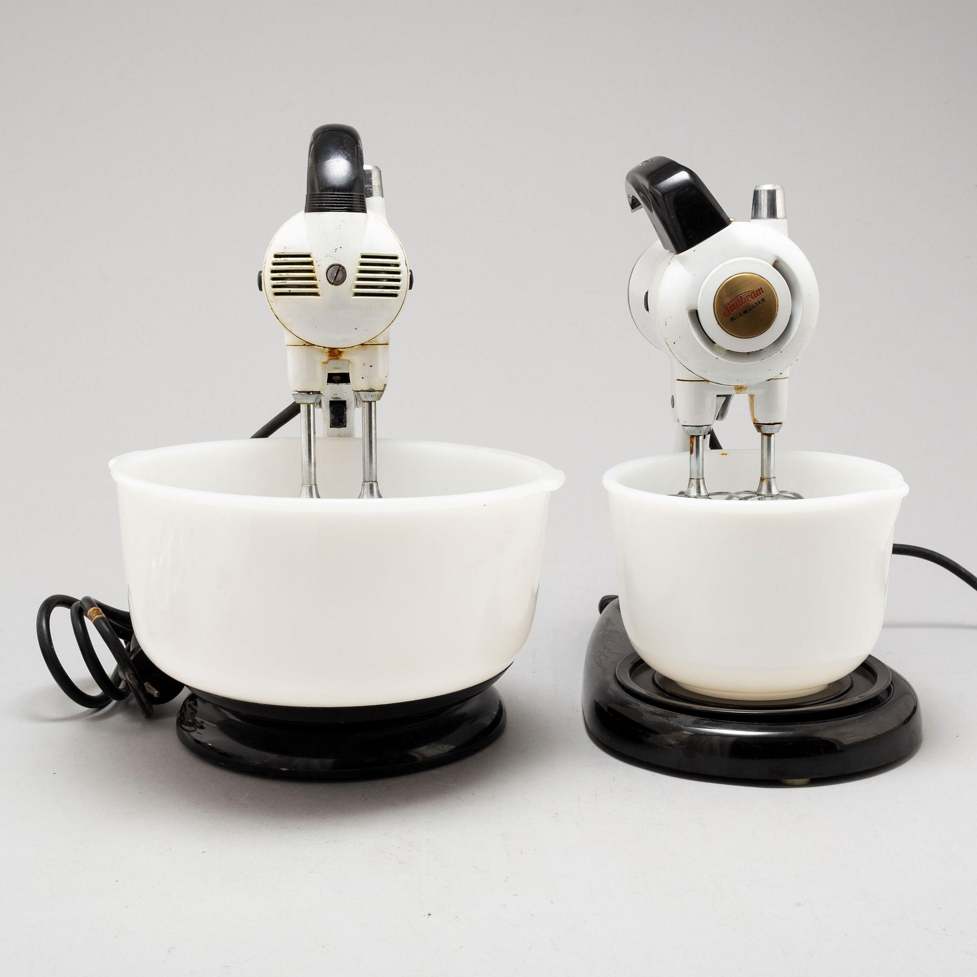 ALFONSO IANNELLI, mixers 3 st., SUNBEAM, USA 1940-50's.