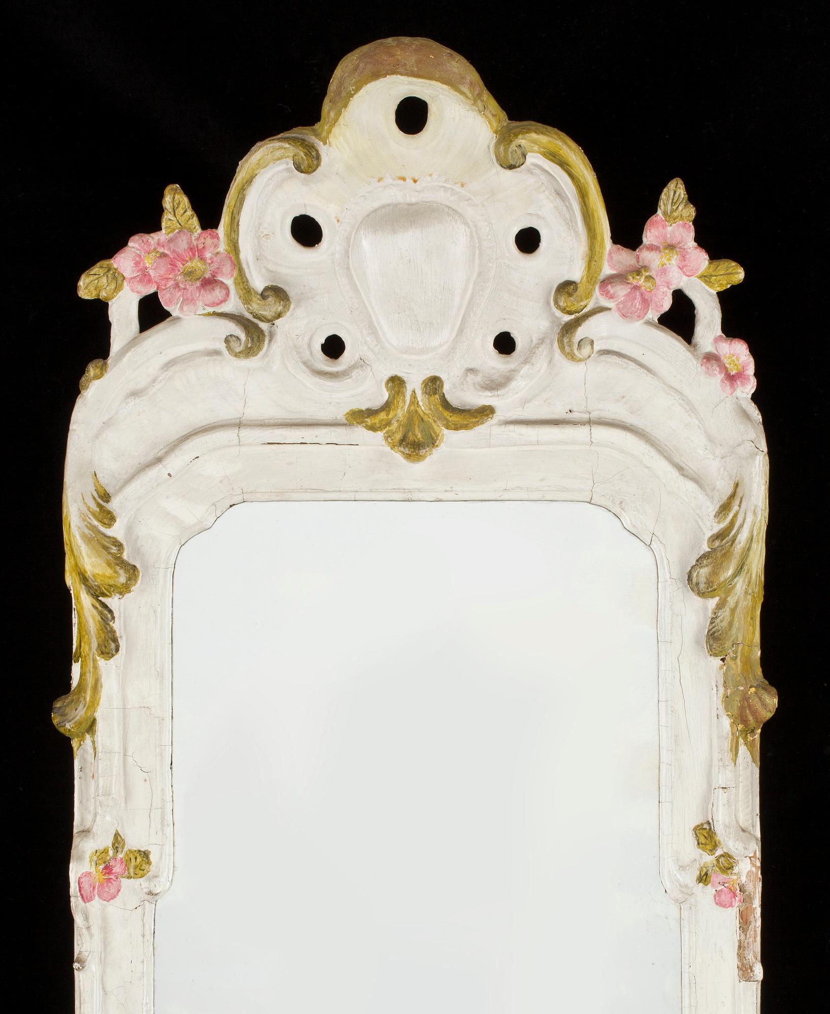 SPEGEL, rokoko, Stockholmsarbete, 1700-talets andra hälft.